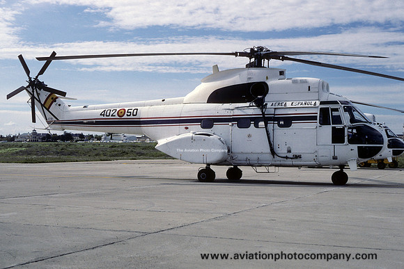 Spanish Air Force Esc 402 Aerospatiale SA.330C Puma HT.19-1/402-50 (1988)