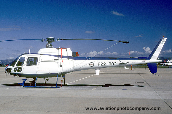 RAAF Aerospatiale AS350B A22-002 (1986)