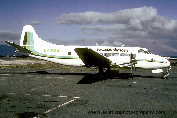 Hawaiian Sky Tour De Havilland Heron N415SA (1982)