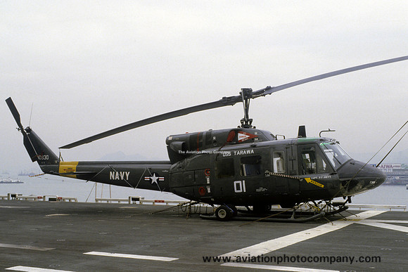 US Navy Bell UH-1N 160830/01 on USS Tarawa (1994)