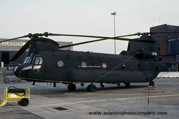 US Army F/159 Avn Vertol CH-47D Chinook 87-0072 at the RAF Mildenhall Air Fete (2001)