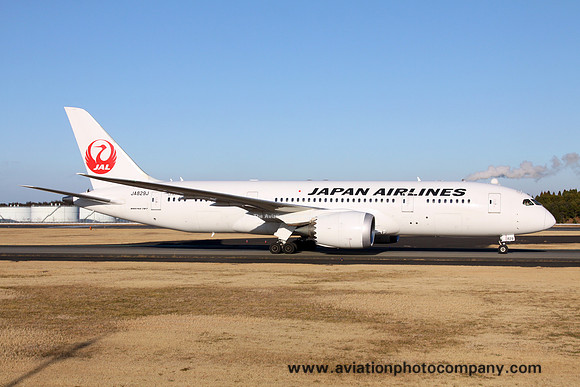 Japan Airlines Boeing 787-8 JA829J at Tokyo Narita (2016)