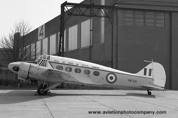 RAF Air Support Command Avro Anson C.19 VM325 (1968)