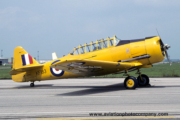 RAF A&AEE North American Harvard T.2B KF183 (1993)