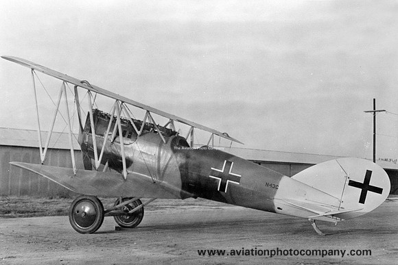 German Air Force Pfalz D.XII N43C