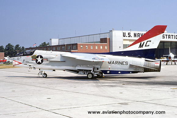 USMC VMFA-351 Chance F-8K Crusader 146970/MC-1 (1974)