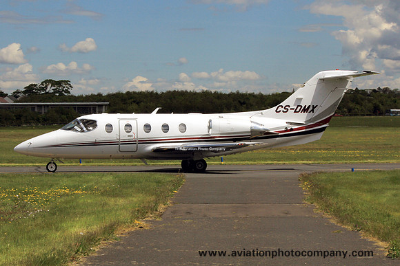 Netjets Beech 400XP CS-DMX at Prestwick (2013)