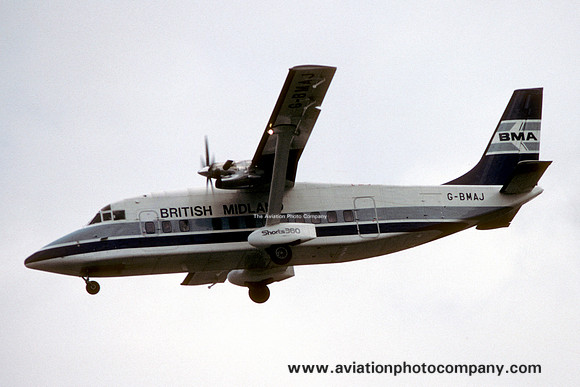 British Midland Short SD-360-100 G-BMAJ (1983)