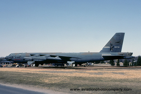 USAF Boeing B-52G Stratofortress 58-0225 displayed at Griffiss AFB (1992)
