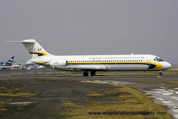 SAM Douglas DC-9-32 XA-SHR (2000)