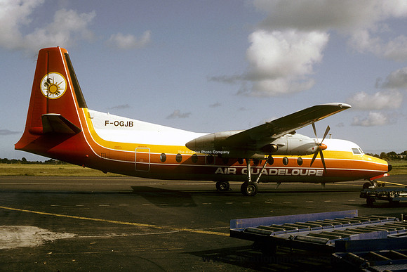 Air Guadeloupe Fairchild F-27A F-OGJB (1982)