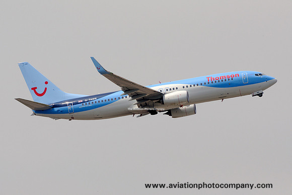 Thomson Boeing 737-800 G-TAWR at Manchester (2013)