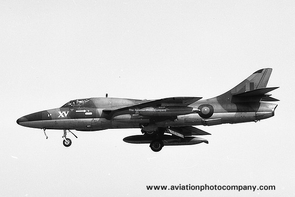 RAF 15 Squadron Hawker Hunter T.7 WV318 (1984)