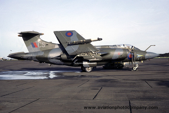 RAF 208 Squadron Blackburn Buccaneer S.2 XV863/CS (1986)