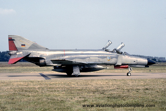 West German Air Force JG74 McDonnell F-4F Phantom 38+08 (1988)