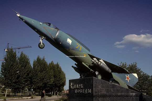Soviet Air Force Yakolev Yak-38 71 displayed at Saratov (2003)