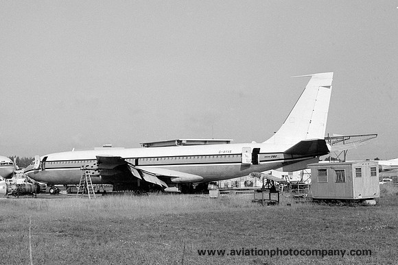 MCA Leasing Corporation Boeing 707-300 G-AYVE (1978)