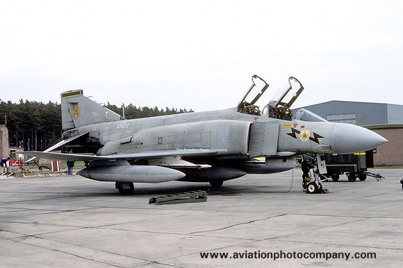 RAF 111 Squadron McDonnell F-4K Phantom FG.1 XT872/T (1983)