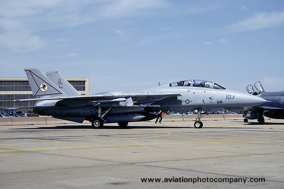 US Navy VF-14 Grumman F-14A Tomcat 161858/AC-103 (1992)