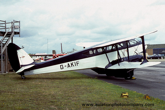 De Haviland DH89 Dragon Rapide G-AKIF (1982)