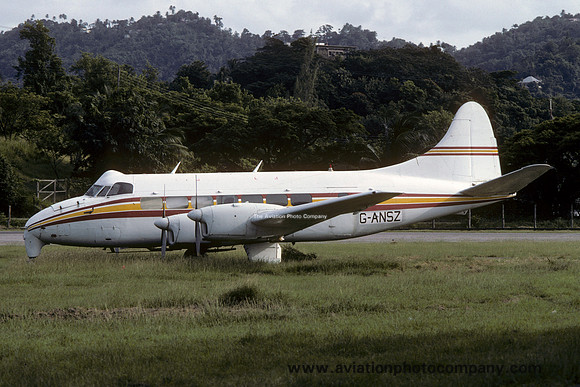 Ex St Lucia Airways De Havilland Heron G-ANSZ (1982)