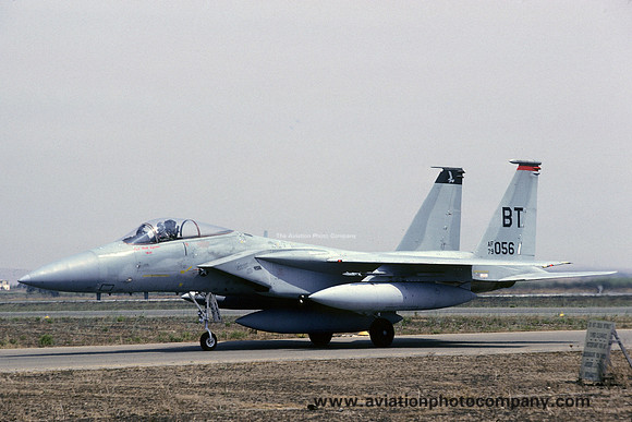 USAF 36 TFW 22 TFS McDonnell Douglas F-15C Eagle 79-0056/BT (1984)