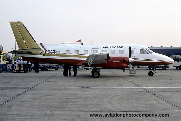 Air Ecosse Embraer Bandeirante G-POST (1980)