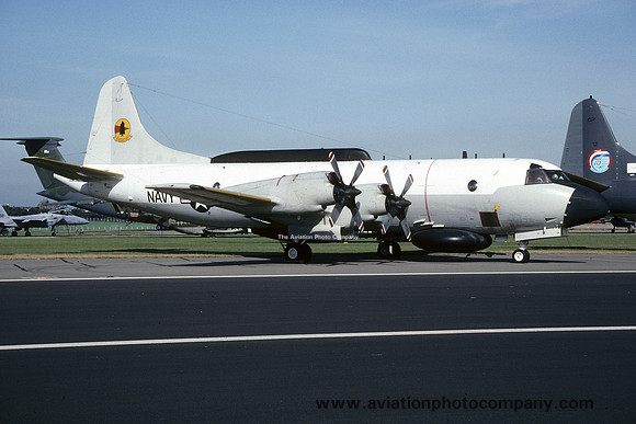 US Navy VQ-2 Lockheed EP-3E Aries 150505 at the International Air Tattoo Boscombe Down (1992)