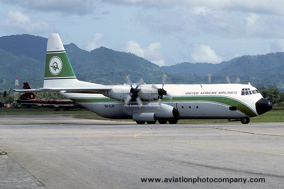 United African Airlines Lockheed L-100-30 Hercules 5A-DJQ (1982)