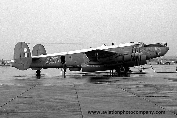 RAF 205 Squadron Avro Shackleton MR.2 WL790/D at RAF Luqa (1970)