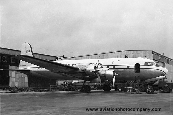 British United Airways Douglas C-54 G-AREK (1960)