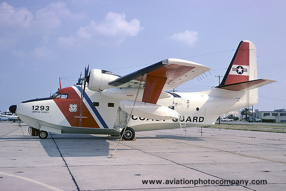 US Coast Guard Corpus Christi Grumman HU-16E Albatross CG1293 (1974)