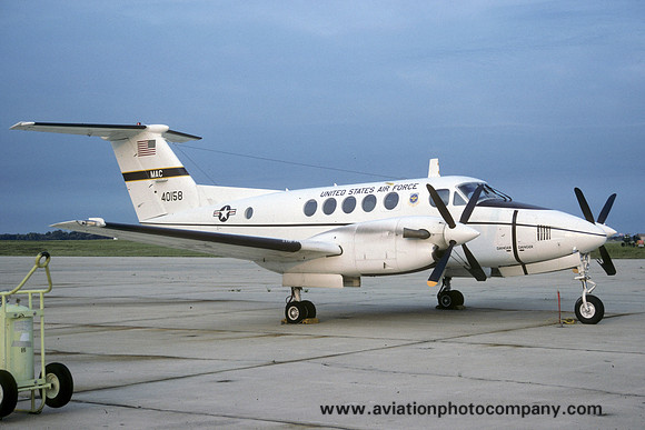 USAF 1402 MAS Beech C-12F Huron 84-0158 (1991)