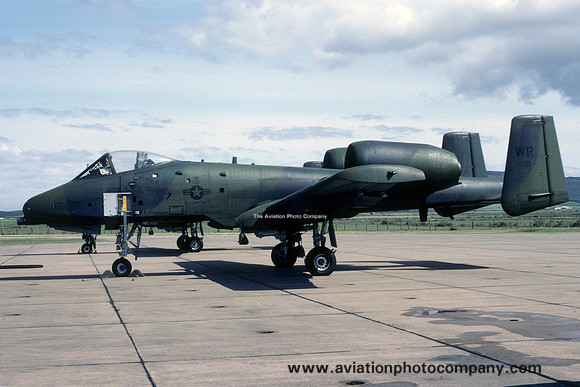 USAF 81 TFW Fairchild A-10A Thunderbolt 79-0221/WR (1982)