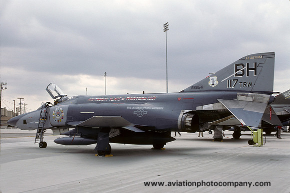 USAF Alabama ANG 106 TRS McDonnell RF-4C Phantom 65-0854/BH (1992)