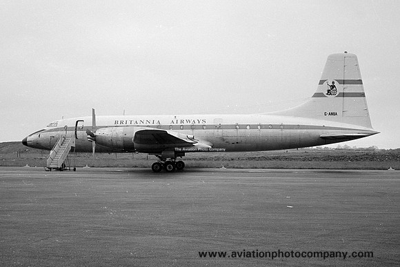 Britannia Airways Bristol Britannia G-ANBA (1965)