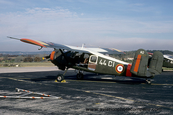 French Air Force ETE44 Max Holste MH1521M Broussard 40/44-CI (1987)