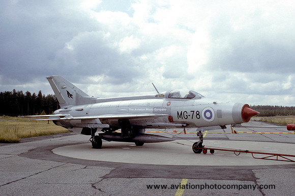 Finnish Air Force HavLv 31 Mikoyan MiG-21F MG-78 (1988)