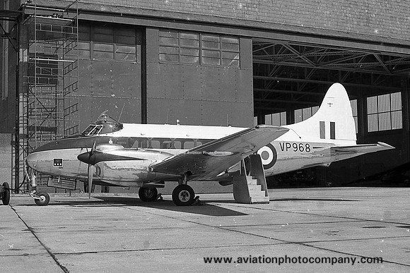 RAF Southern Communications Squadron De Havilland Devon C.1 VP968 (1967)