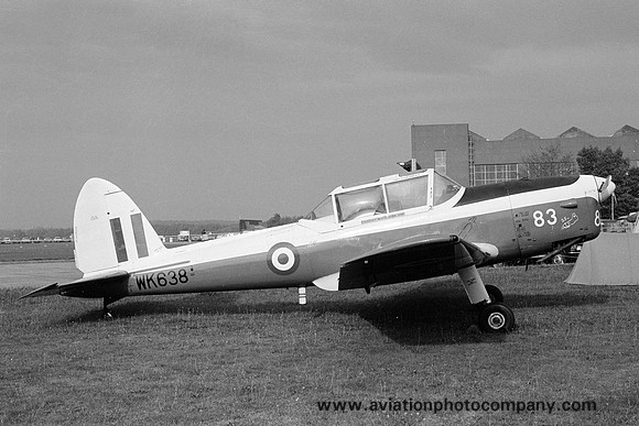 RAF 9 AEF DHC-1 Chipmunk T.10 WK638 (1979)