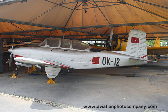 Turkish Air Force Beech T-34A Mentor 54-5212 at the Askeri Museum (2015)