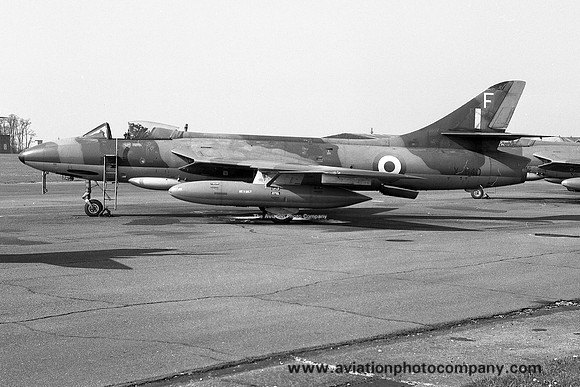RAF 229 OCU Hawker Hunter FGA.9 XJ640/F at RAF Wattisham (1968)