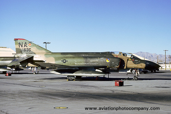 USAF 474 TFW 430 TFS McDonnell F-4D Phantom 66-7635/NA (1979)