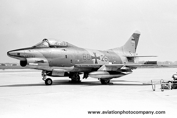 West German Air Force WS50 FIAT G-91R BD+265
