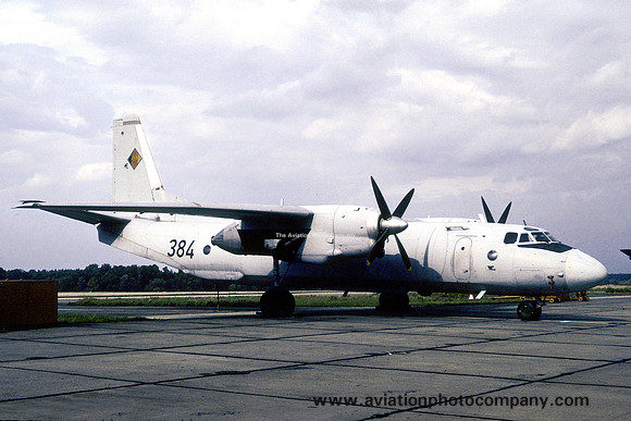 East German Air Force Antonov An-26 384 (1988)