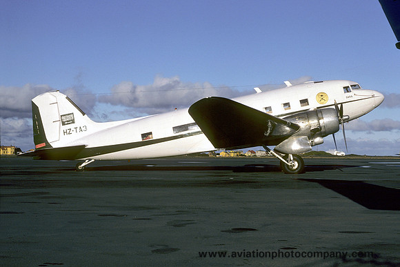 Prince Talal bin Abdul Azi zDouglas R4D-1 HZ-TA3 (1979)