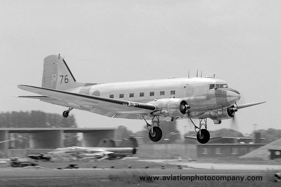 Swedish Air Force Douglas C-47A Skytrain 79006/76