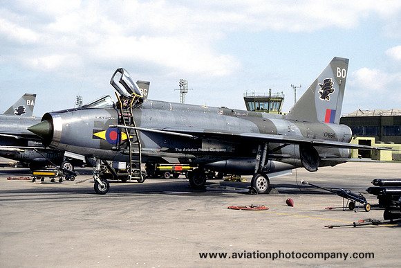RAF 11 Squadron English Electric Lightning F.3 XP694/BO (1983)