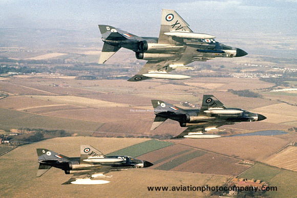 RAF 43 Squadron McDonnell F-4K Phantom FG.1s
