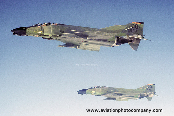 USAF AFRes 89 TFS McDonnell F-4D Phantom 66-7529/DO (1984)